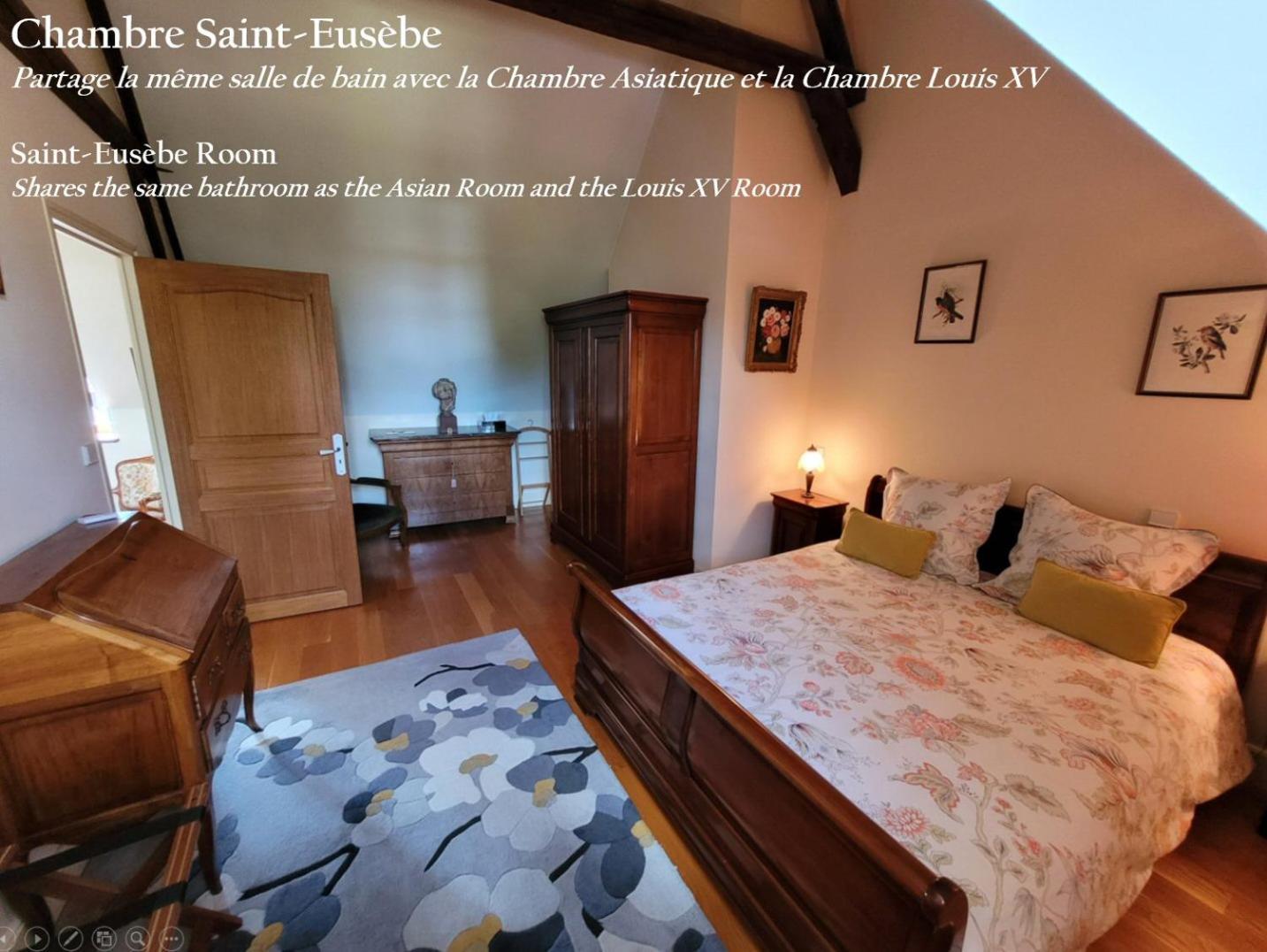 Saint-Eusebe Mansion - Hotel Particulier St-Eusebe Auxerre Zewnętrze zdjęcie