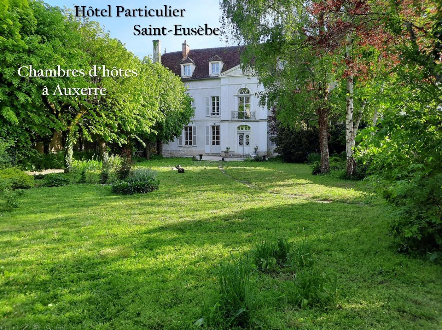Saint-Eusebe Mansion - Hotel Particulier St-Eusebe Auxerre Zewnętrze zdjęcie